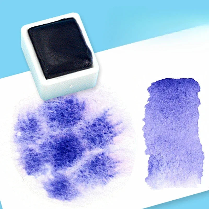 Buy The Best By Artsulli - Art is Long Life Short - 15ml Super Vision Layered Color Solid Watercolor Paint Tools Students Illustration