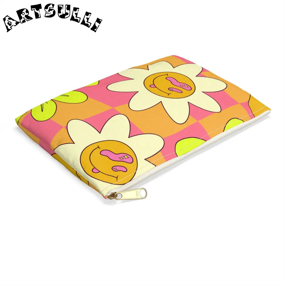 JAKKOUTTHEBXX Trippy Sour Face Rave Accessory Pouch JAKKOUTTHEBXX