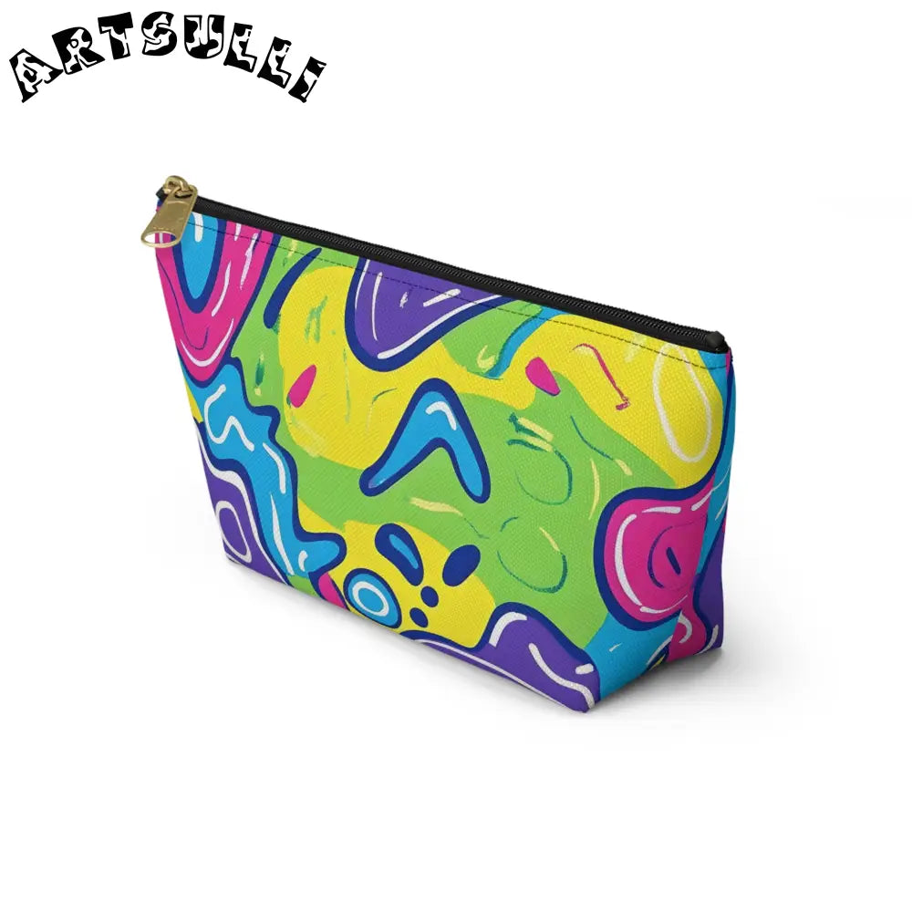 JAKKOUTTHEBXX Colorful Abstract T-Bottom Pouch 2025