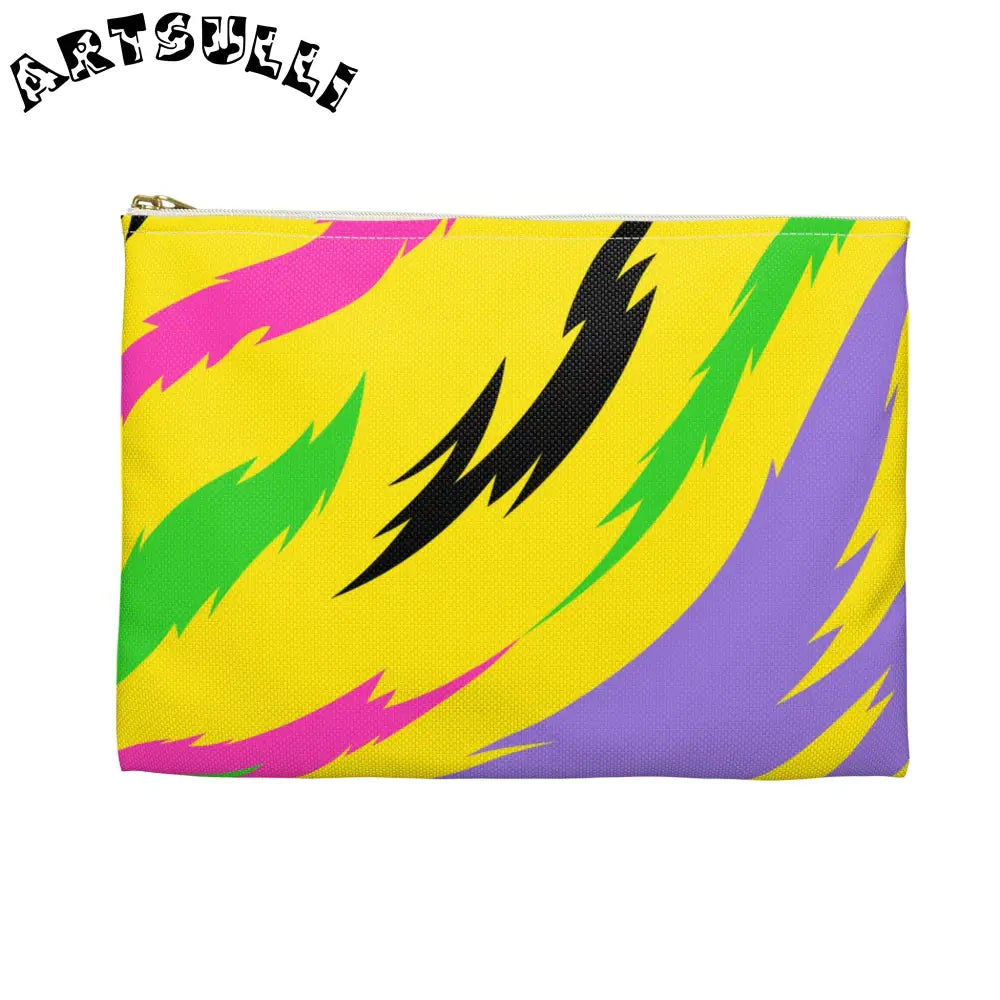 JAKKOUTTHEBXX Electric Tiger Fur Flat Pouch 2025