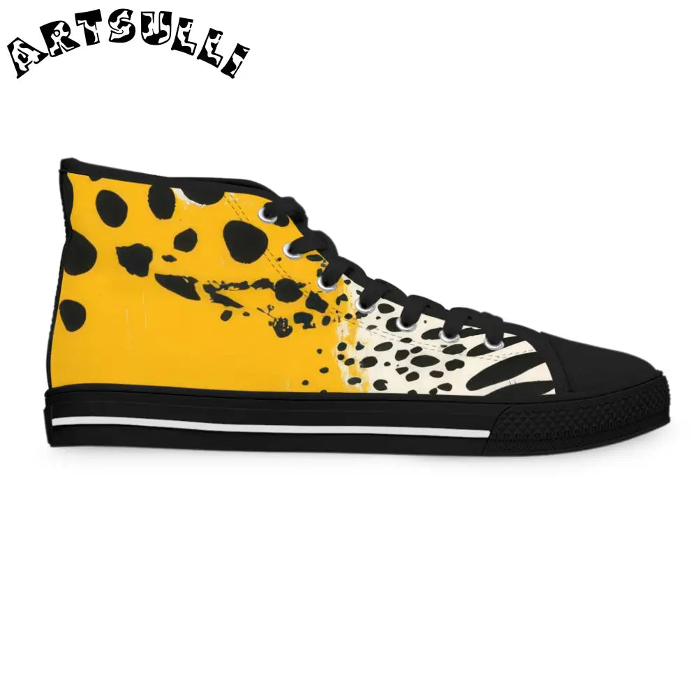 JAKKOUTTHEBXX Rae Zebra Rhapsody Women’s High Top Sneakers
