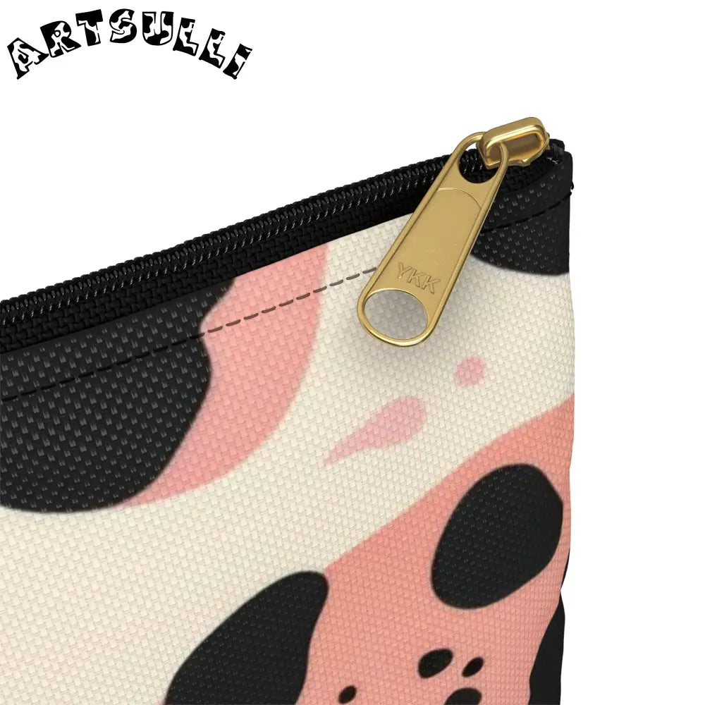 JAKKOUTTHEBXX Pink Cow Print Pencil Cases 2025