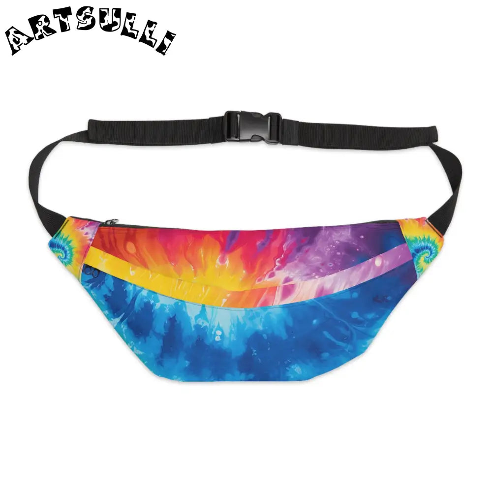 JAKKOUTTHEBXX Tie Dye Print Fanny Pack 2025