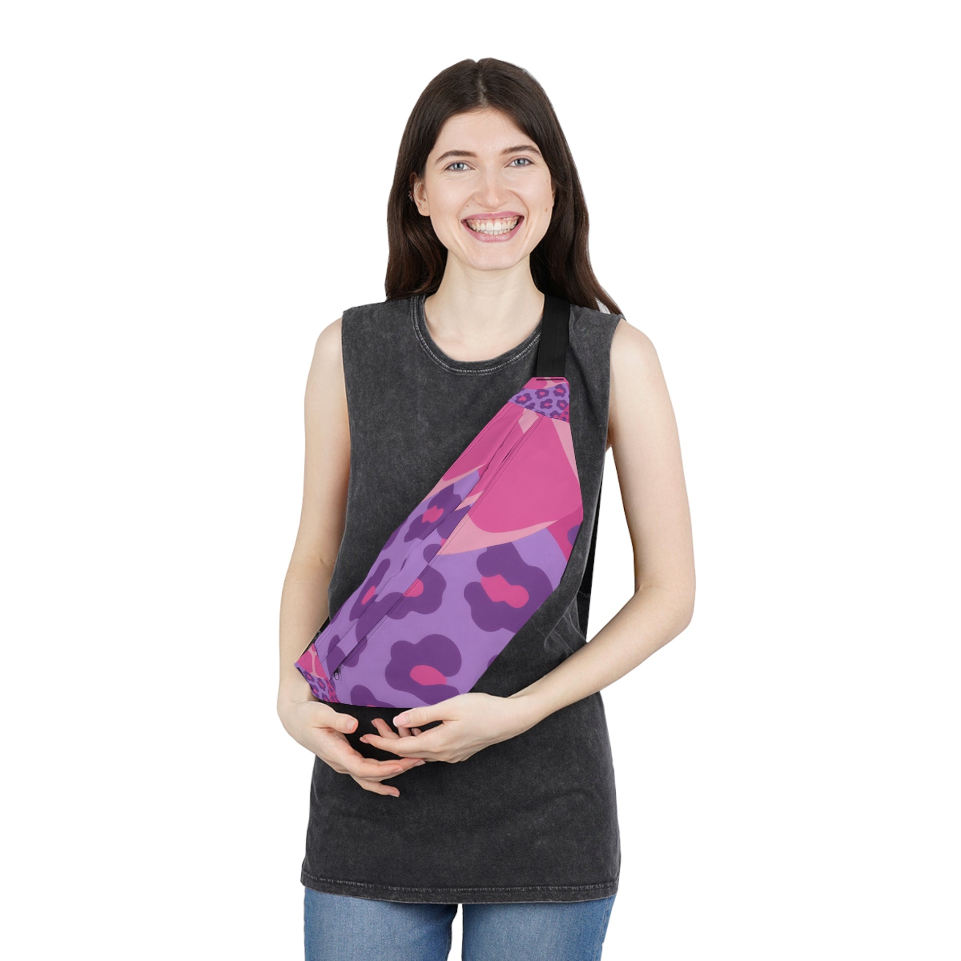 Large Fanny Pack, Artsulli - Art is Long, Life is Short, Bags, , , , , , , 