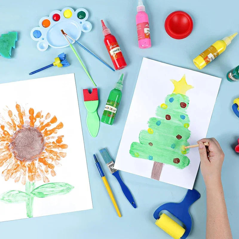 Buy The Best By Artsulli - Art is Long Life Short - Painting Sponge Brush Craft Halloween Drawing Graffiti Tools Office Culture Educational