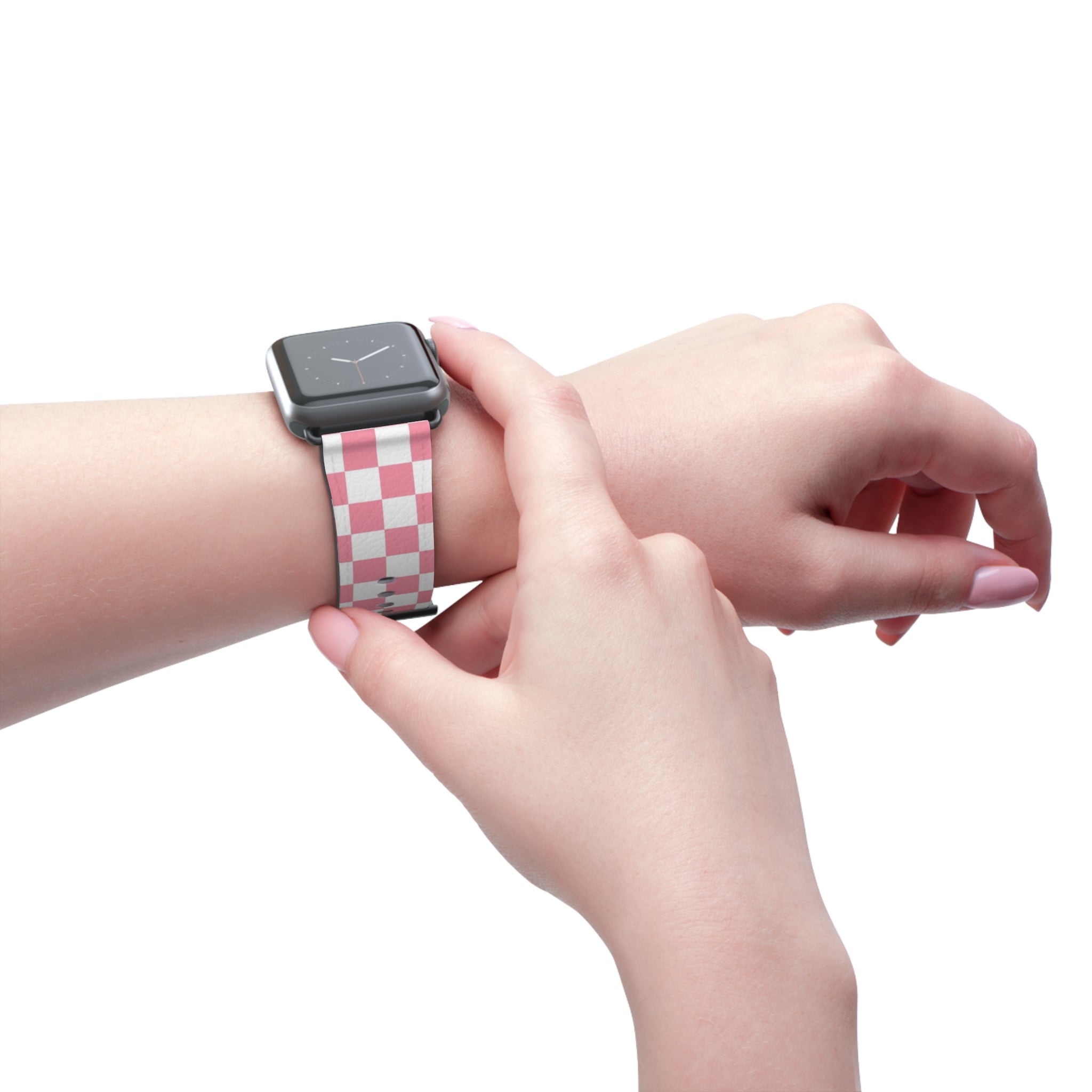 Brigandine Checkered Scene Watch Band, Artsulli - Art is Long, Life is Short, Accessories, , , , , , , 
