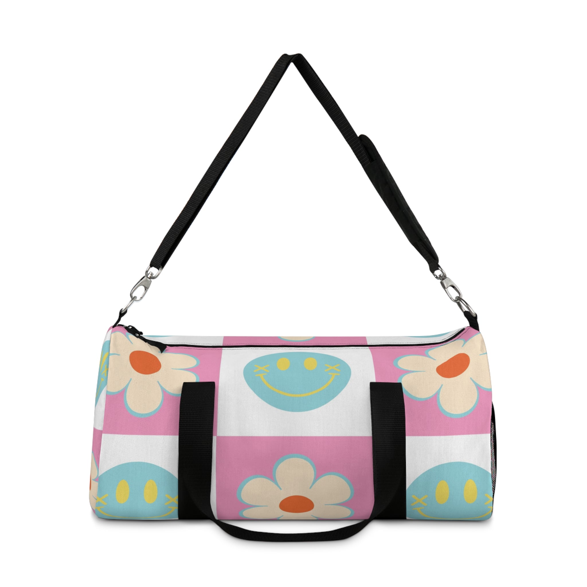 Madotsukis Grin Bloom II Duffel Bag, Artsulli - Art is Long, Life is Short, Bags, , , , , , , 