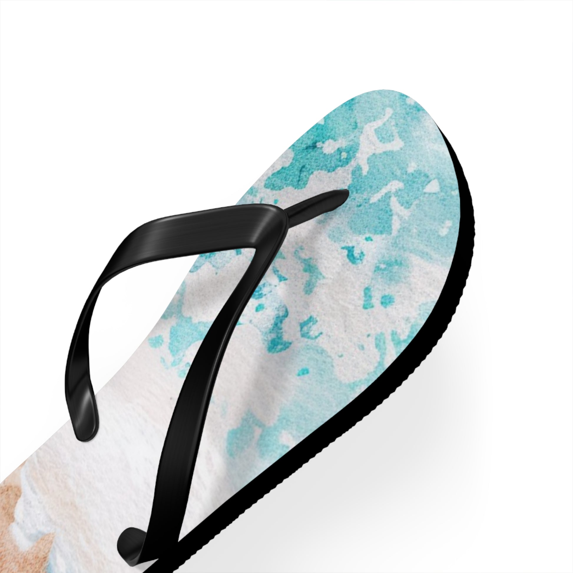 Seashore Flip Flops, Artsulli - Art is Long, Life is Short, Shoes, , , , , , , 
