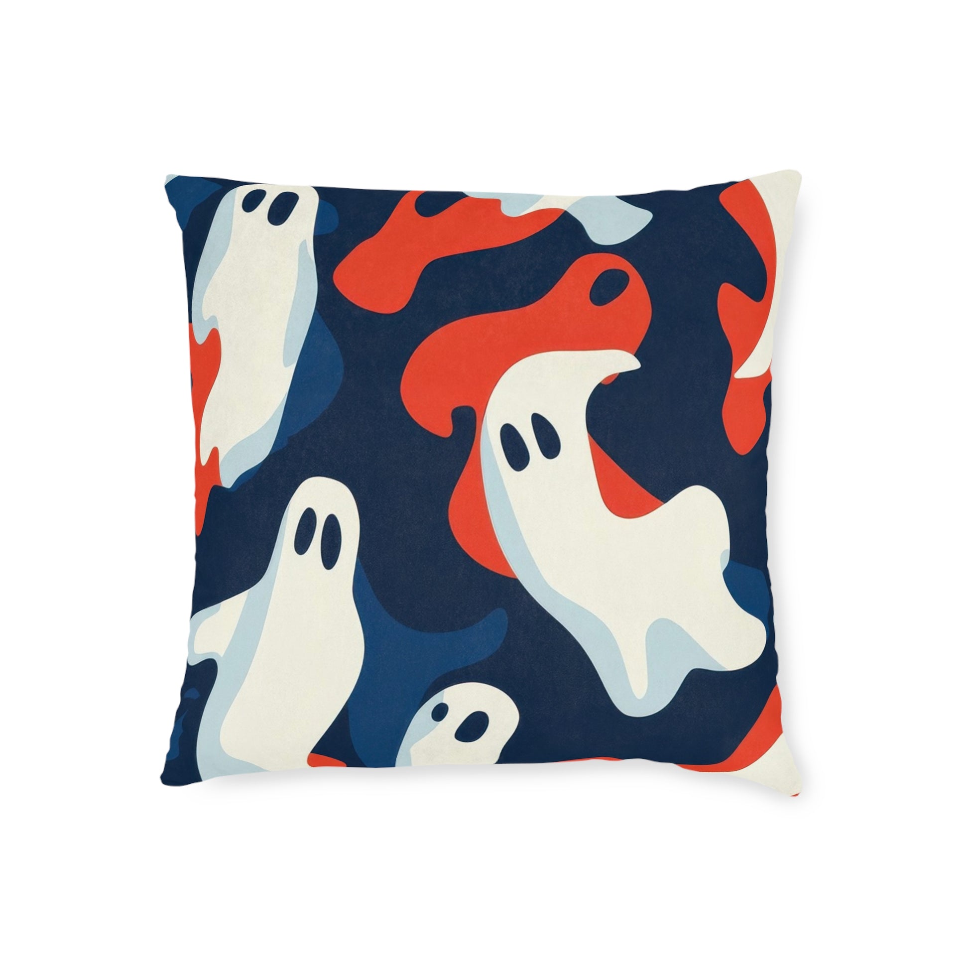 Camo Ghosts Square Pillow, Artsulli - Art is Long, Life is Short, Home Decor, Size, 18" × 18", , , , , 15768969970720