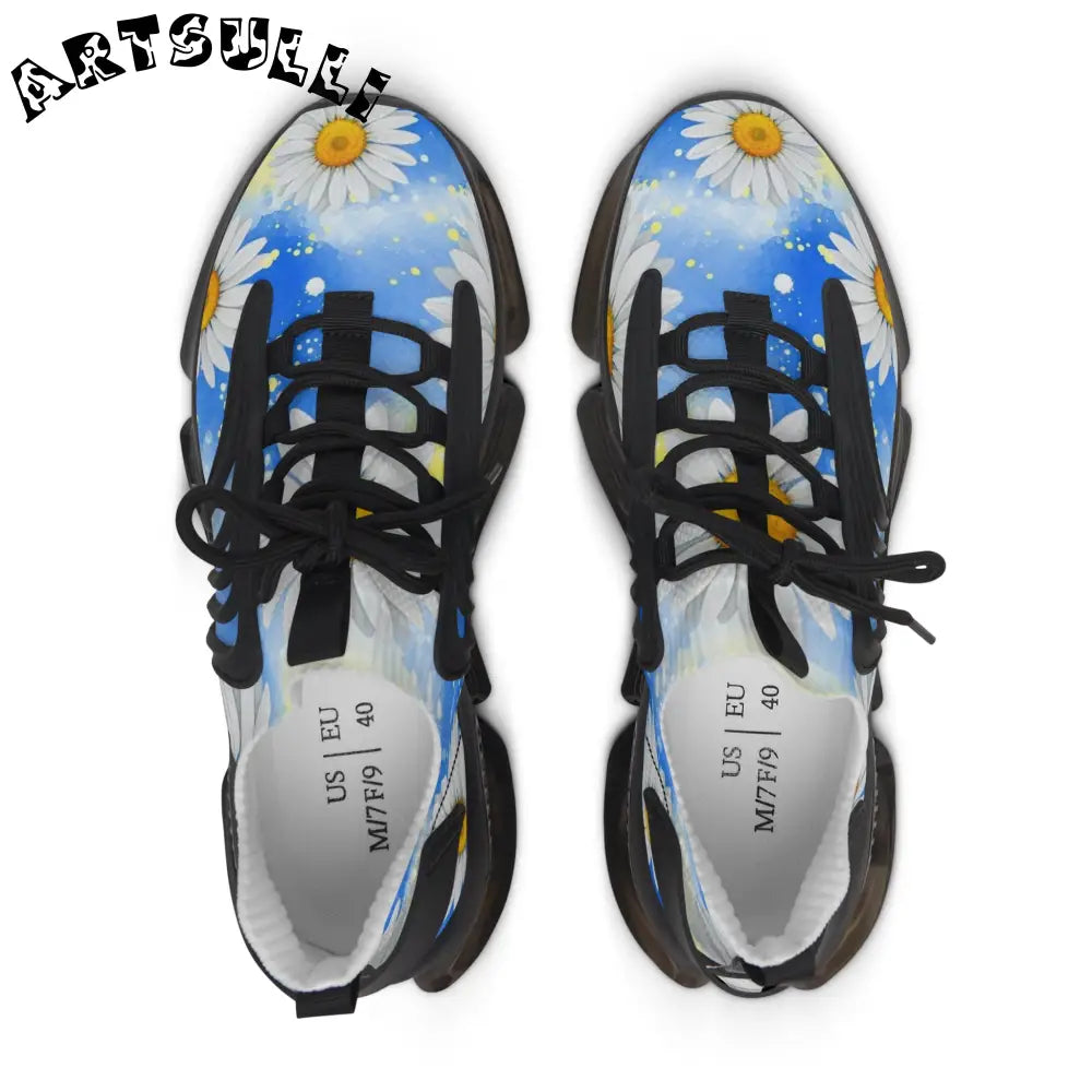 JAKKOUTTHEBXX Daisies Women’s Mesh Sneakers JAKKOUTTHEBXX Artsulli
