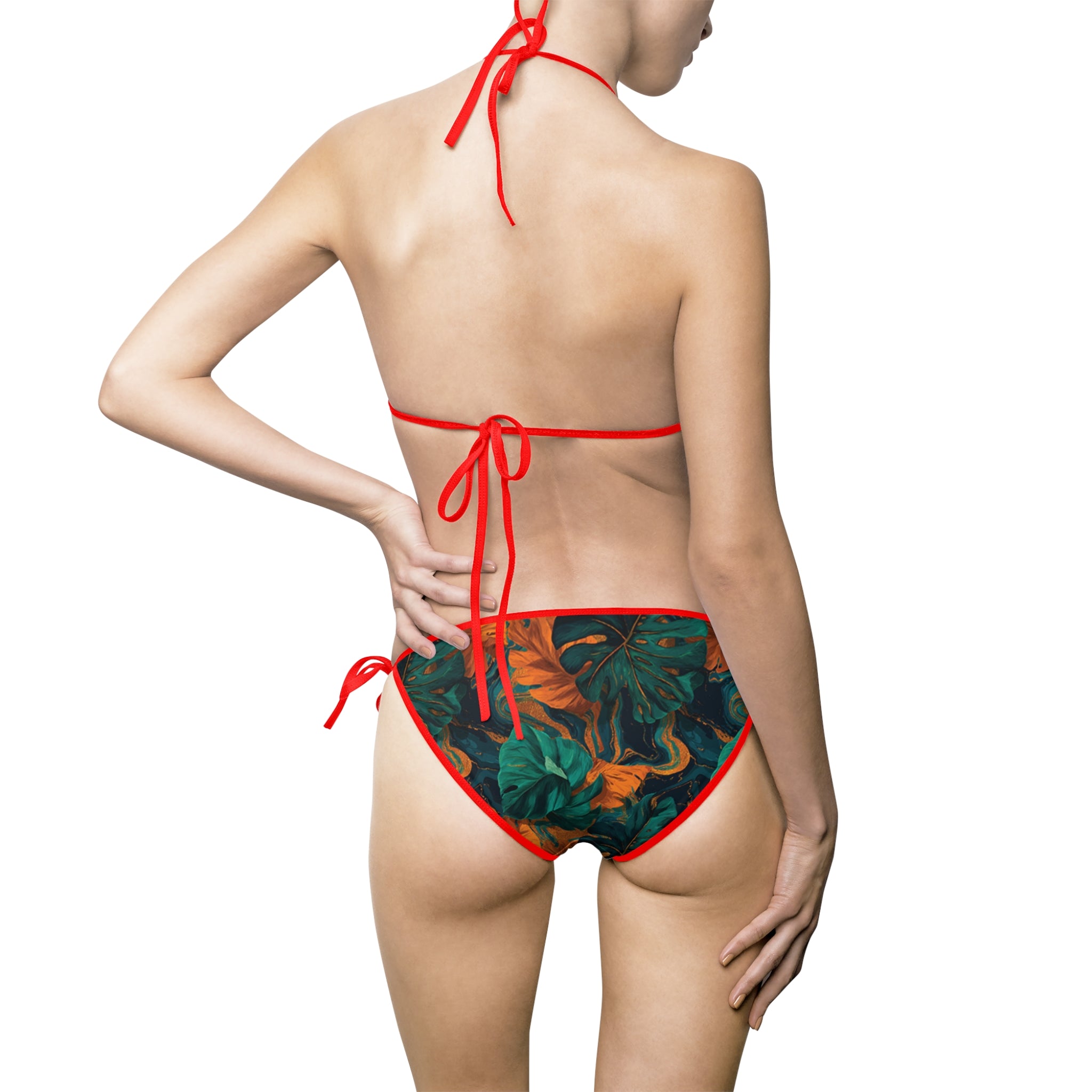 Women's Bikini Swimsuit (AOP), Artsulli - Art is Long, Life is Short, All Over Prints, , , , , , , 
