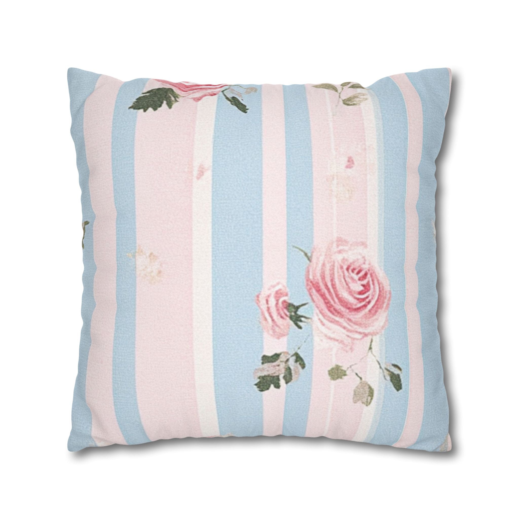 Spun Polyester Square Pillowcase