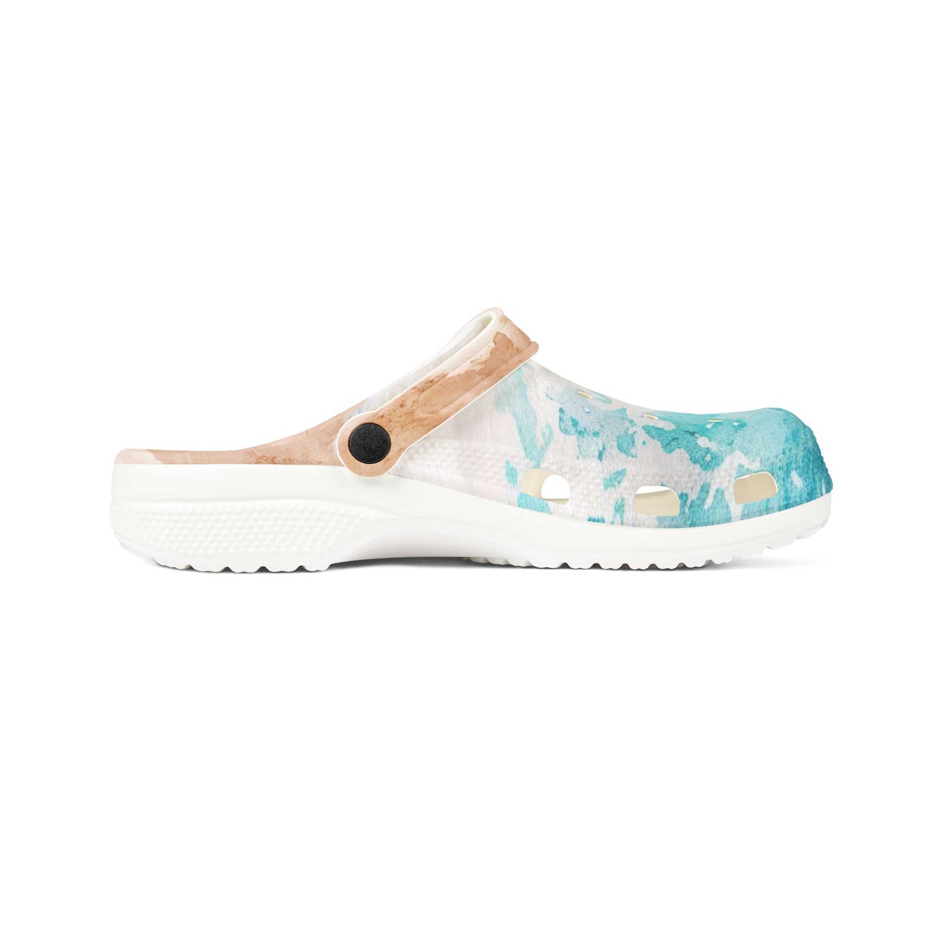 Seashore II EVA Foam Rubber Shoes (AOP), Artsulli - Art is Long, Life is Short, Shoes, , , , , , , 