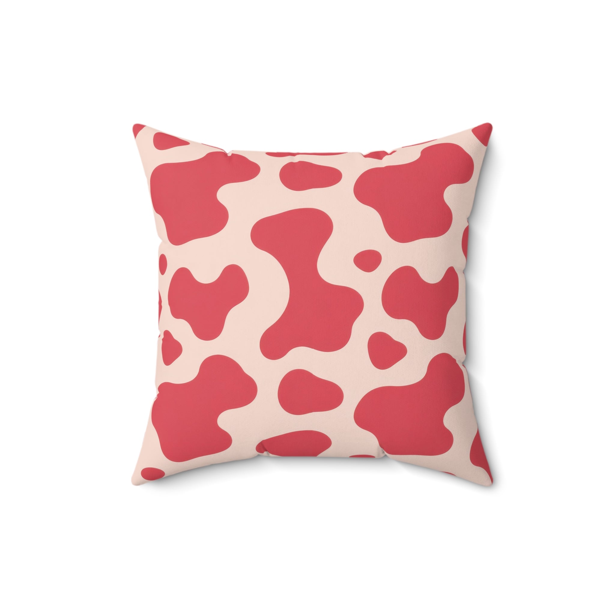Copy of Red Jungle Cow Spun Polyester Square Pillow, Artsulli - Art is Long, Life is Short, Home Decor, , , , , , , 