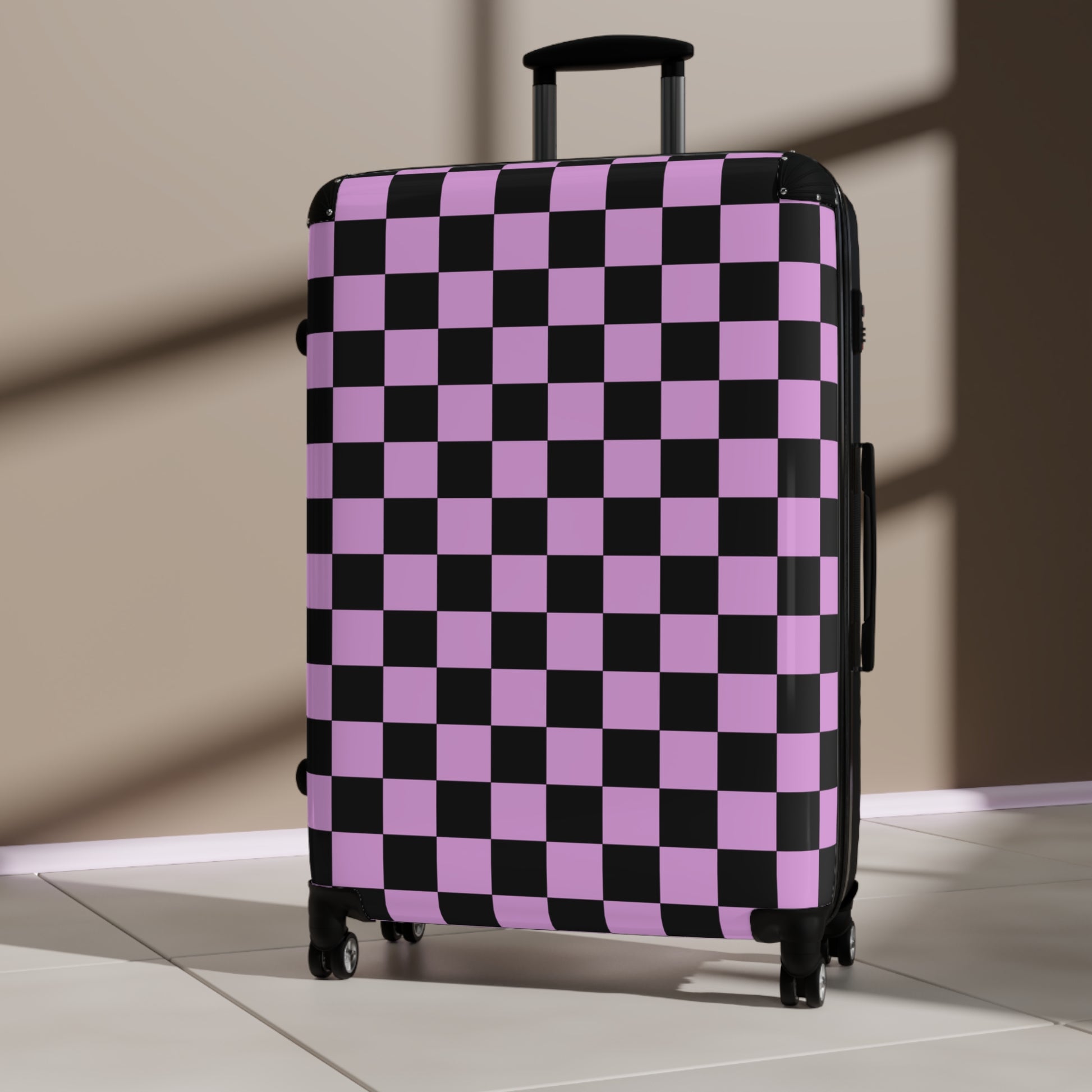 Pixel Punk Vision Suitcase, Artsulli - Art is Long, Life is Short, Bags, , , , , , , 
