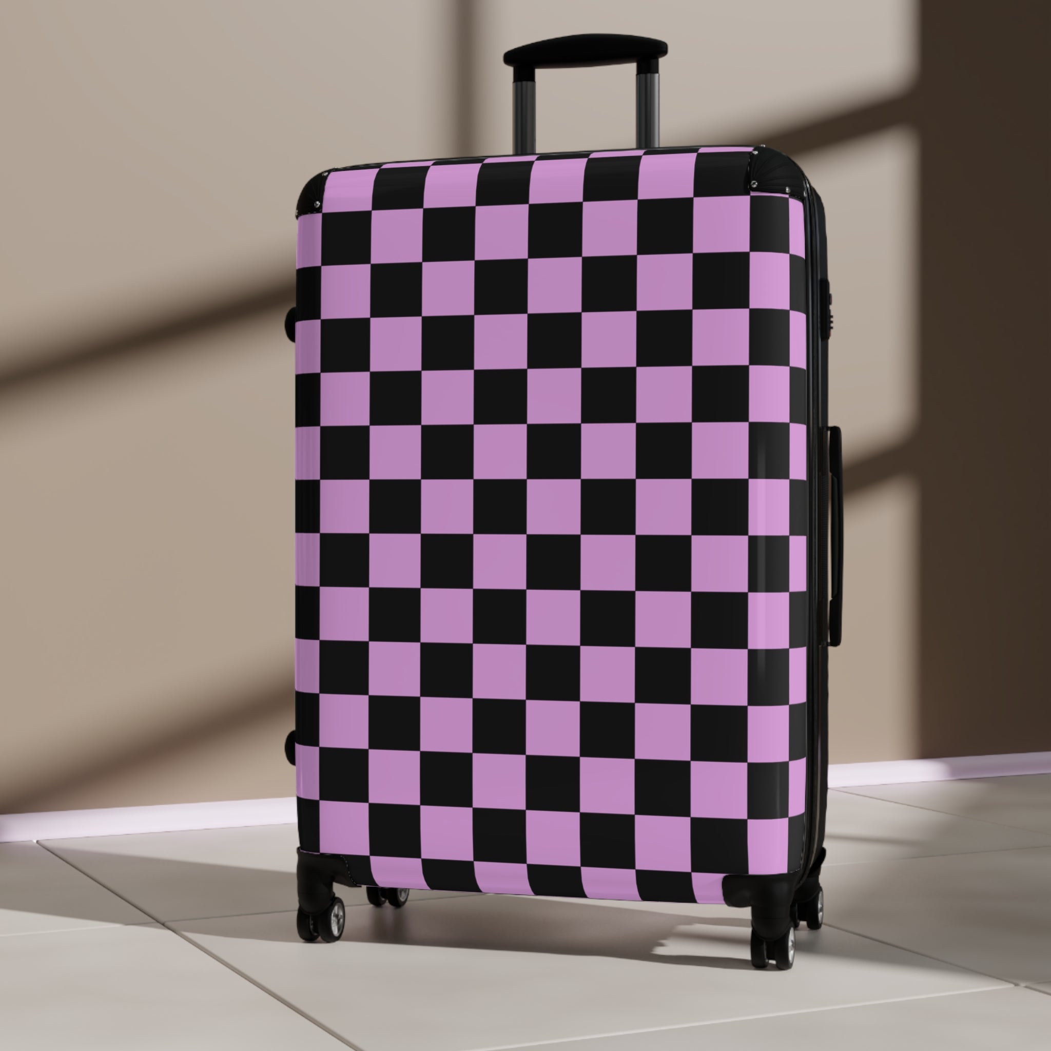 Pixel Punk Vision Suitcase, Artsulli - Art is Long, Life is Short, Bags, , , , , , , 