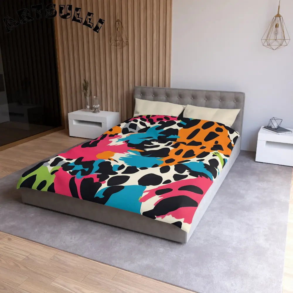 JAKKOUTTHEBXX Wild Brush Strokes x Animal Print Multi-Color
