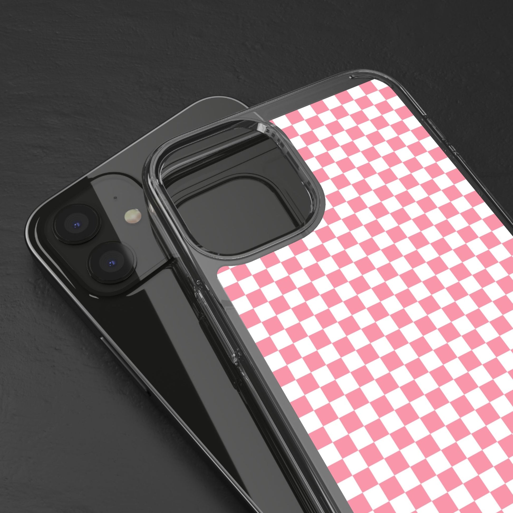Brigandine Checkered Scene Clear Cases, Artsulli - Art is Long, Life is Short, Phone Case, , , , , , , 