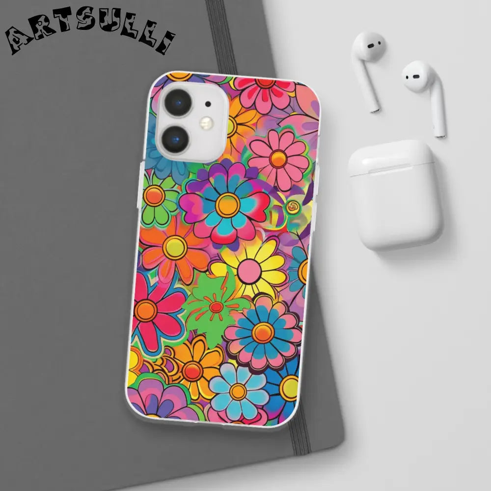 JAKKOUTTHEBXX Chromatic Daisy Dream Flexi Cases JAKKOUTTHEBXX