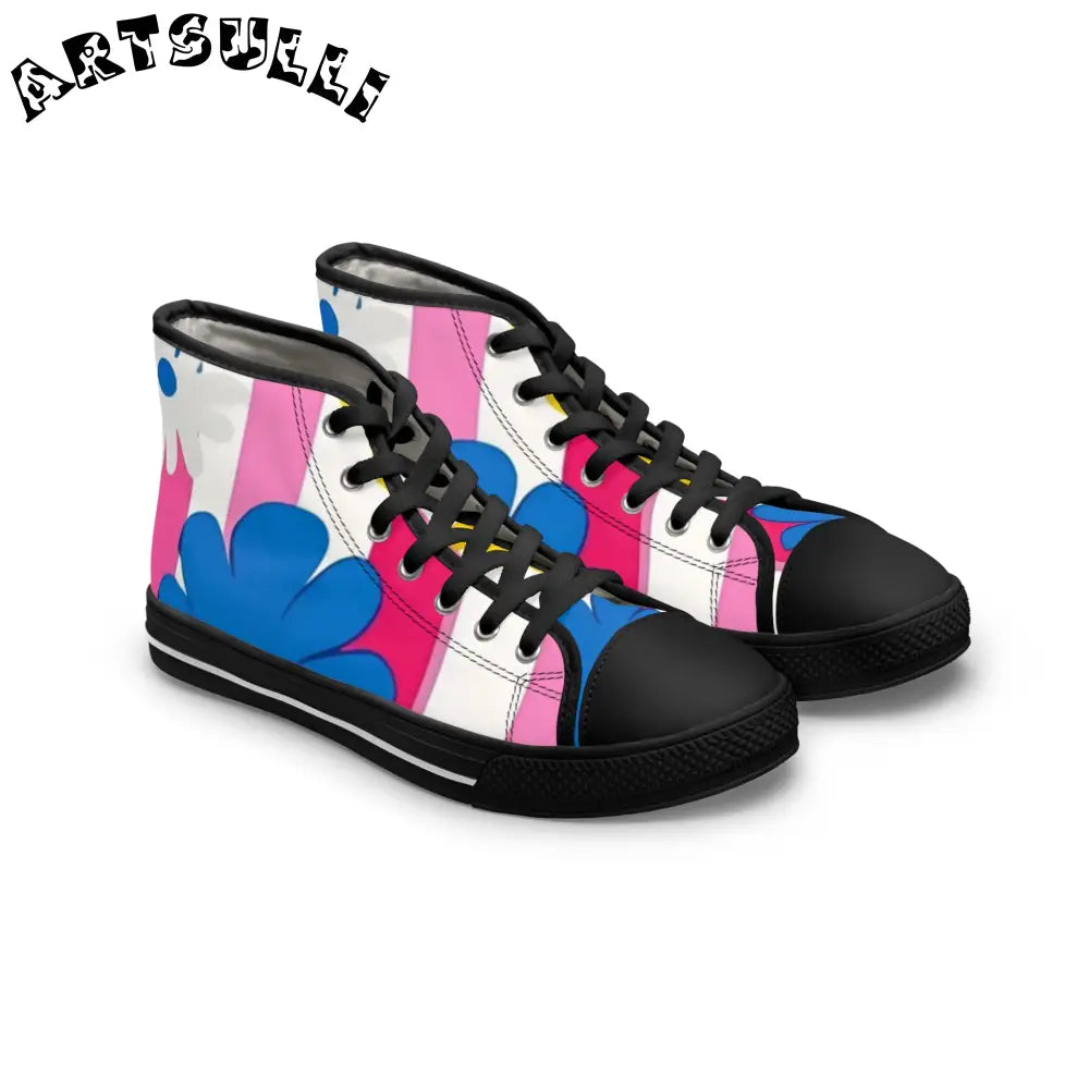 JAKKOUTTHEBXX Women’s High Top Sneakers JAKKOUTTHEBXX Artsulli - Art