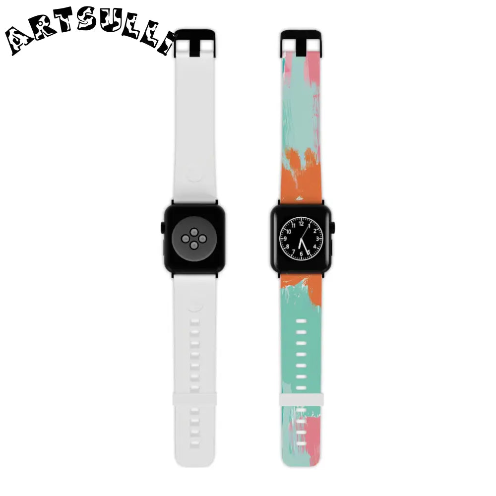 JAKKOUTTHEBXX Preppy Pixel Bloom II Watch Band for Apple Watch