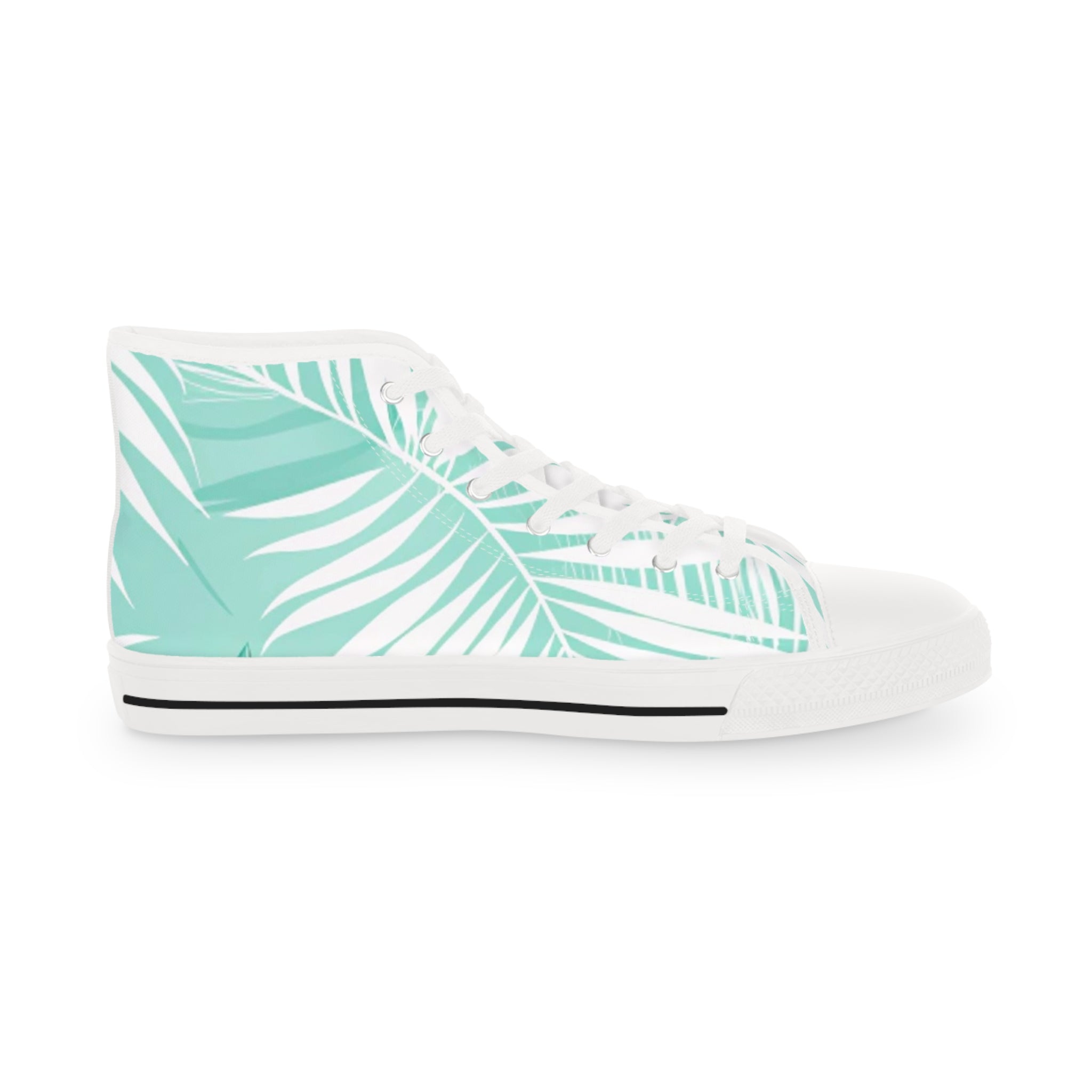 Versace Palm Men's High Top Sneakers, Artsulli - Art is Long, Life is Short, Shoes, , , , , , , 