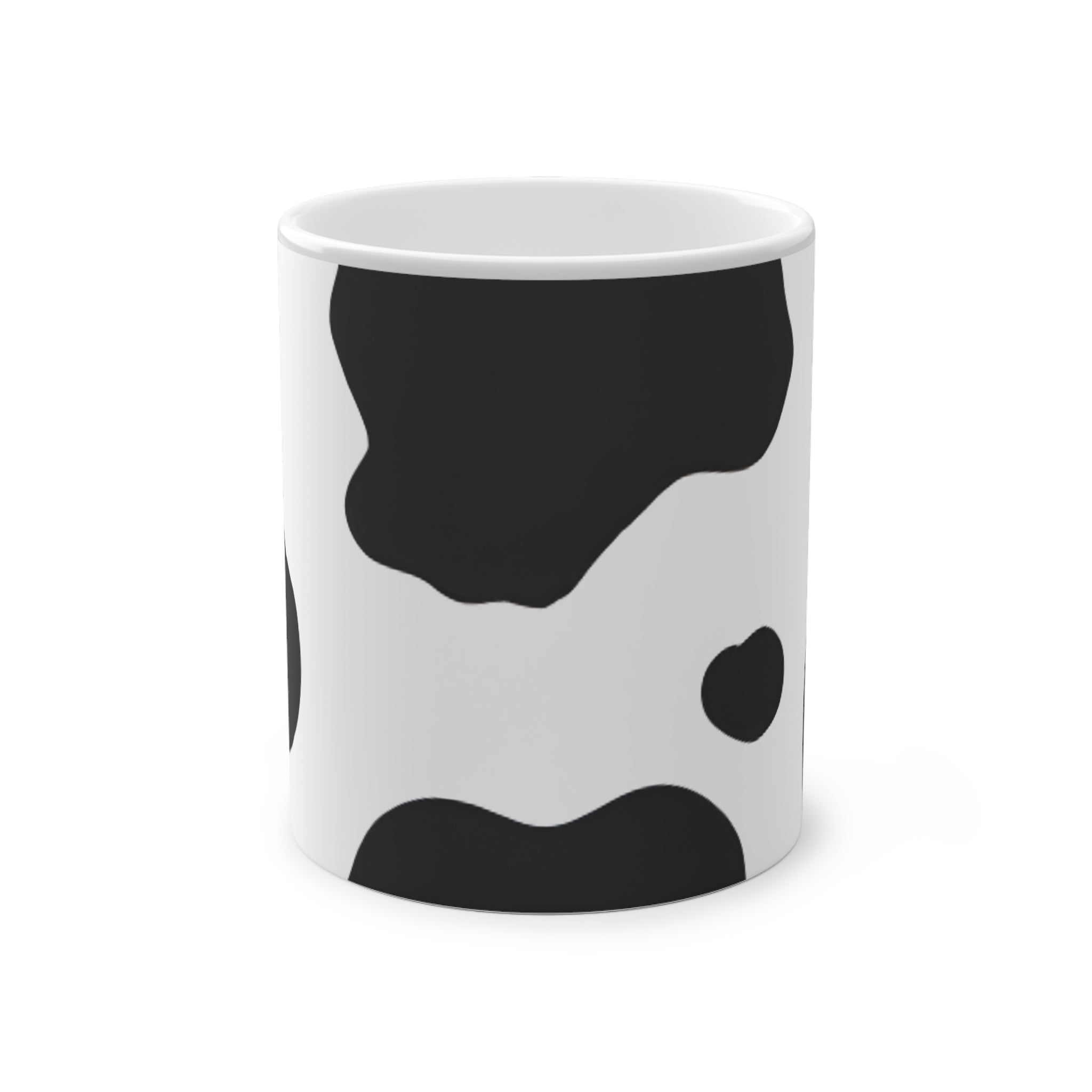 Cow Print Focus Magic Mug, 11oz, Artsulli - Art is Long, Life is Short, Mug, , , , , , , 