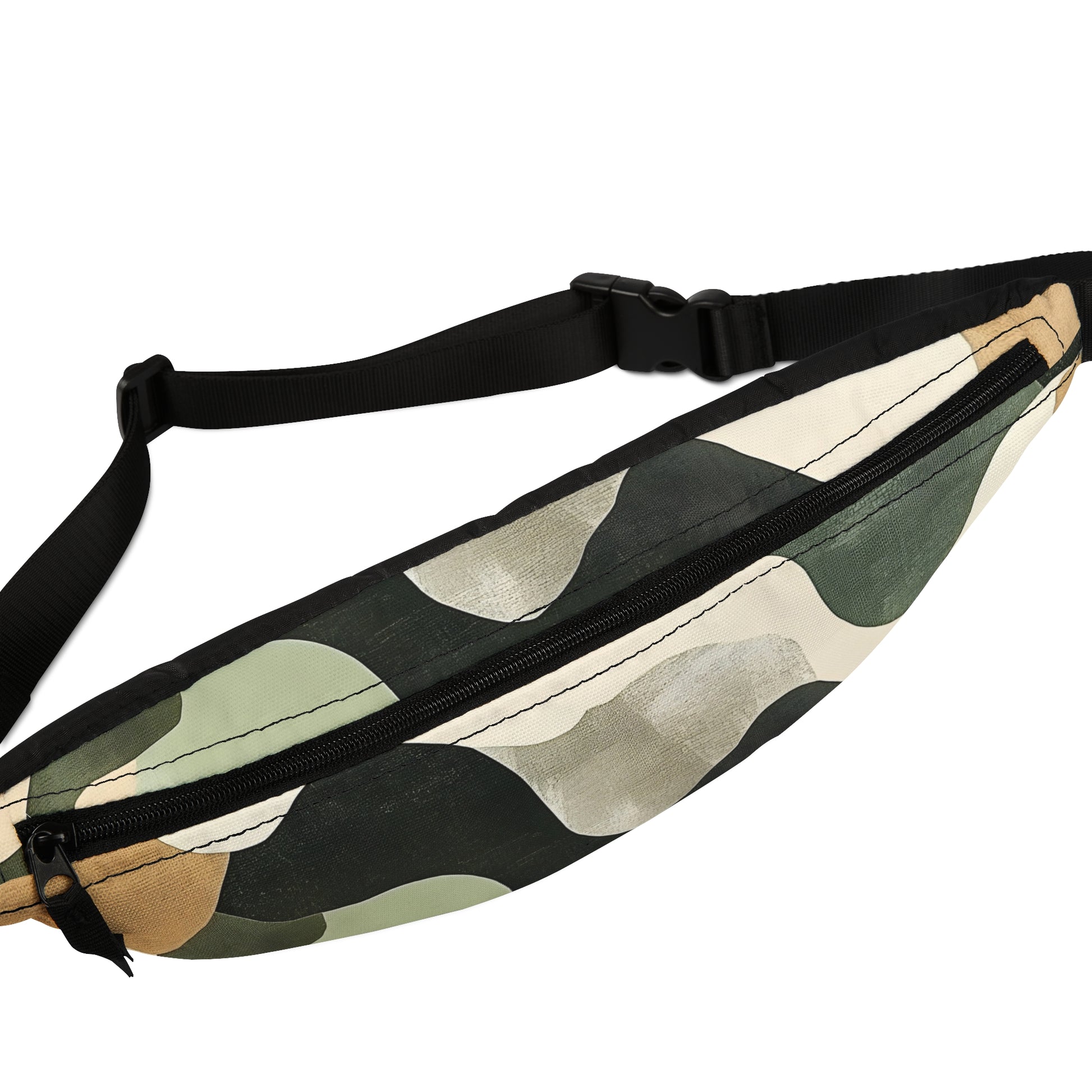 Camo Art Fanny Pack, Artsulli - Art is Long, Life is Short, Bags, , , , , , , 