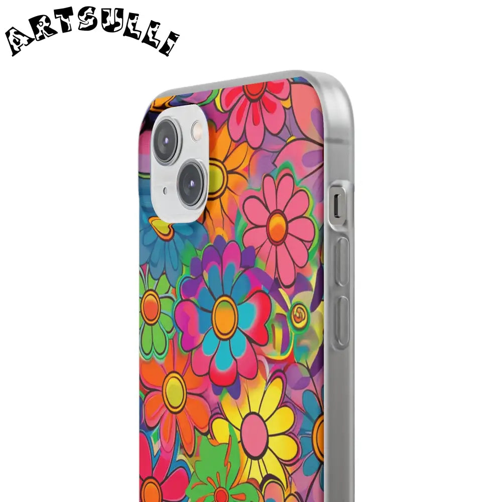 JAKKOUTTHEBXX Chromatic Daisy Dream Flexi Cases JAKKOUTTHEBXX