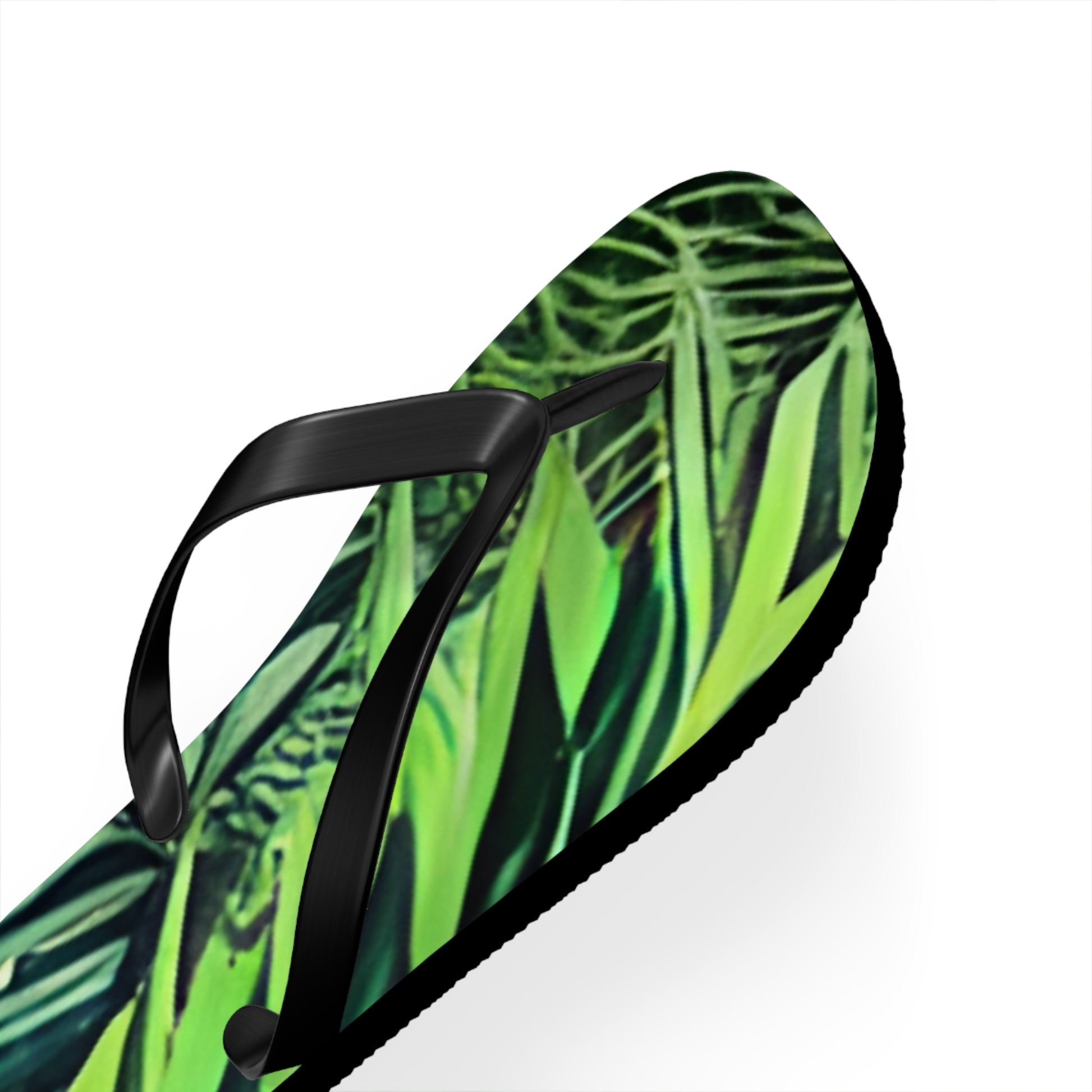Jungle Zebra Art Flip Flops, Artsulli - Art is Long, Life is Short, Shoes, , , , , , , 