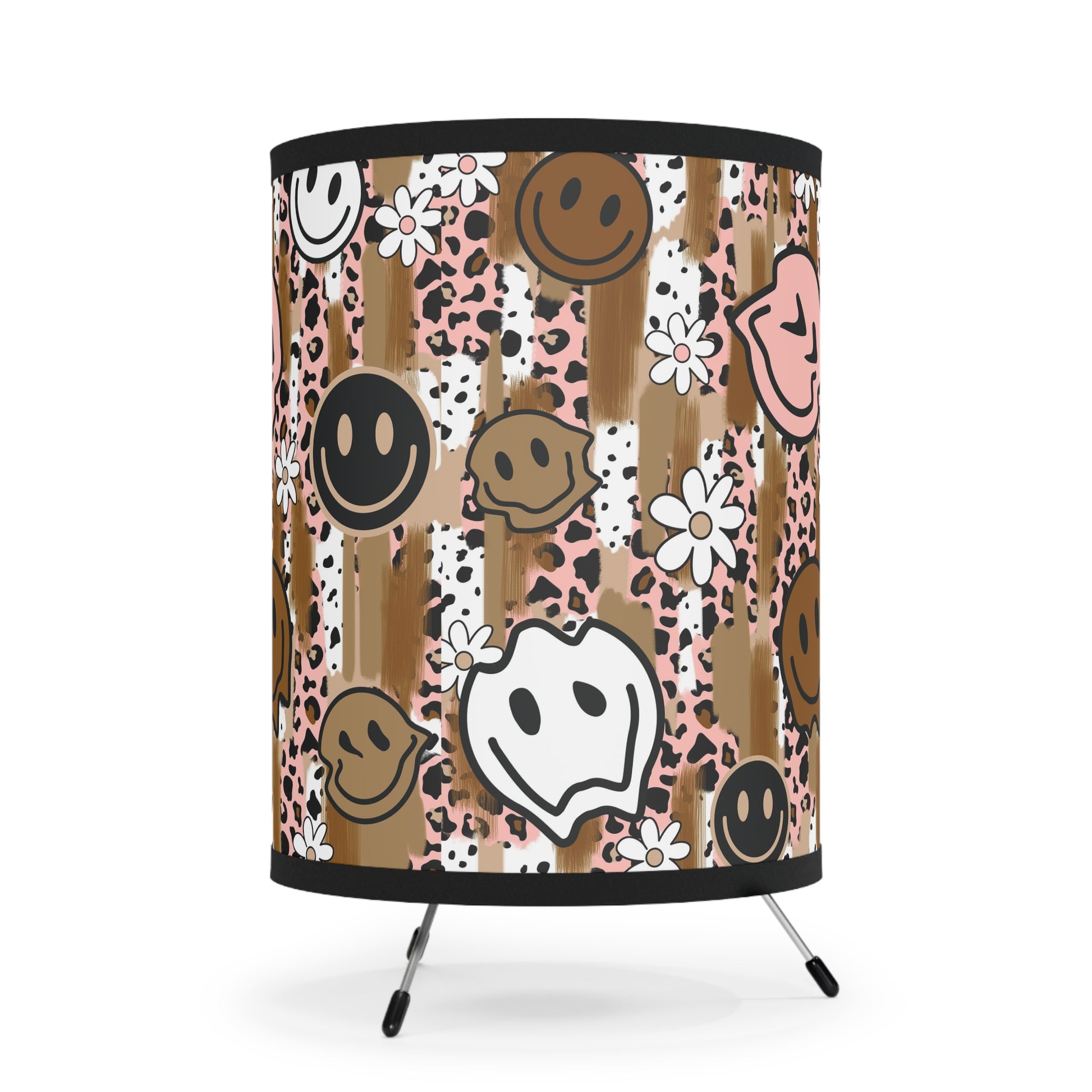 Sutfin Ghosts Pop Art Tripod Lamp with High-Res Printed Shade, US\CA plug, Artsulli - Art is Long, Life is Short, Home Decor, , , , , , , 