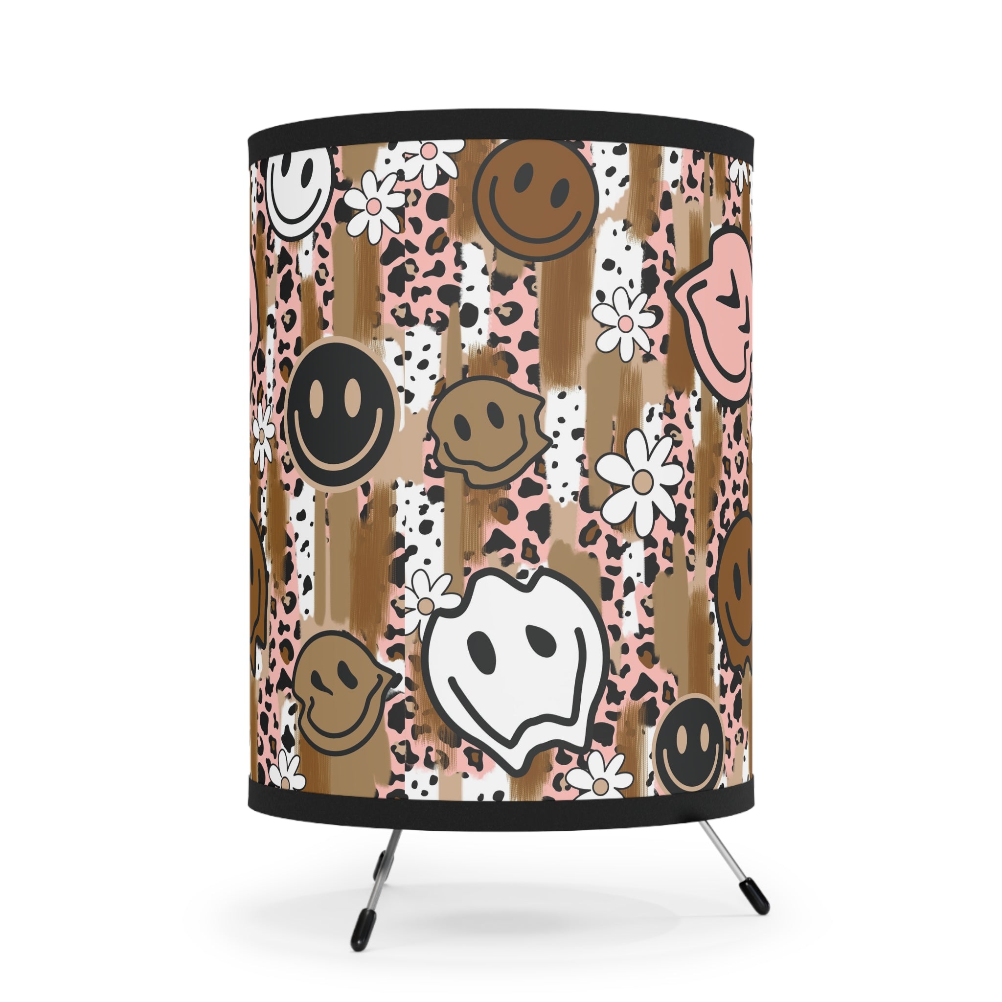 Sutfin Ghosts Pop Art Tripod Lamp with High-Res Printed Shade, US\CA plug, Artsulli - Art is Long, Life is Short, Home Decor, , , , , , , 