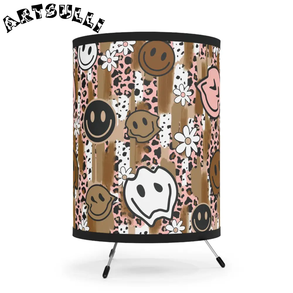 JAKKOUTTHEBXX Sutfin Ghosts Pop Art Tripod Lamp with High-Res