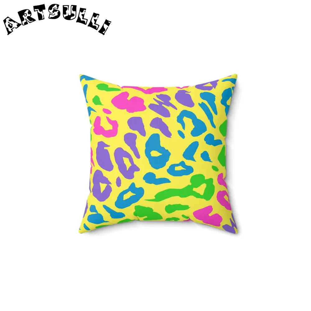JAKKOUTTHEBXX Spun Polyester Square Pillow JAKKOUTTHEBXX Artsulli