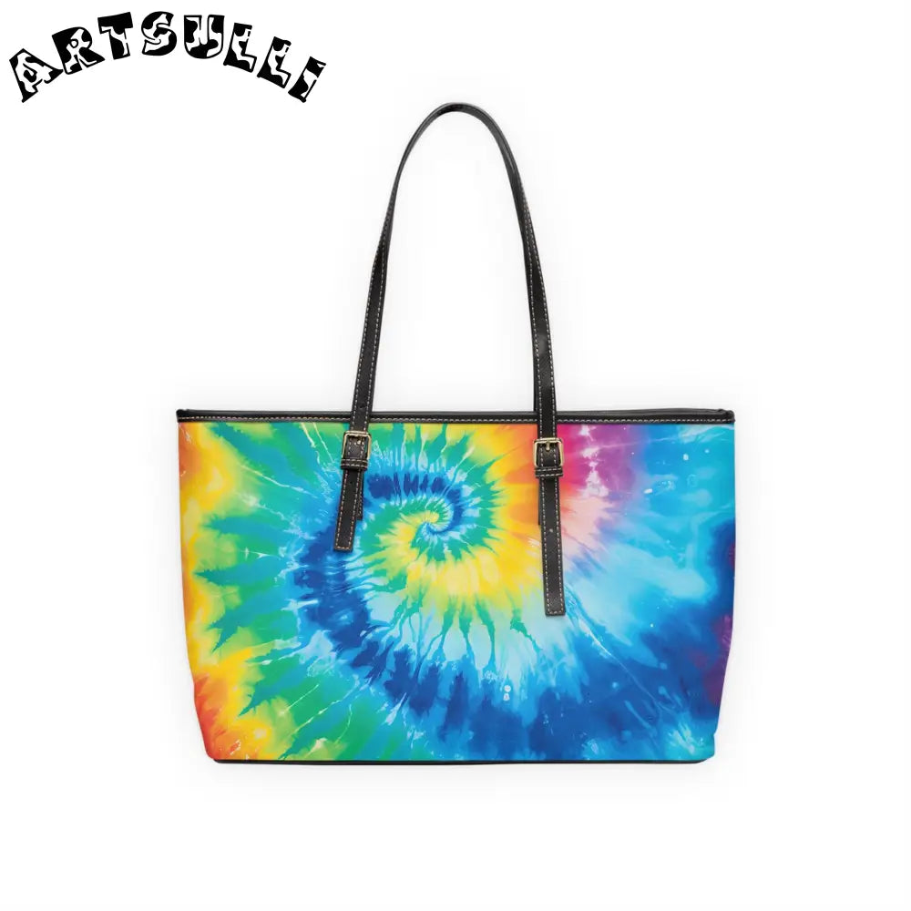 JAKKOUTTHEBXX Tie Dye Faux Leather Shoulder Bag 2025