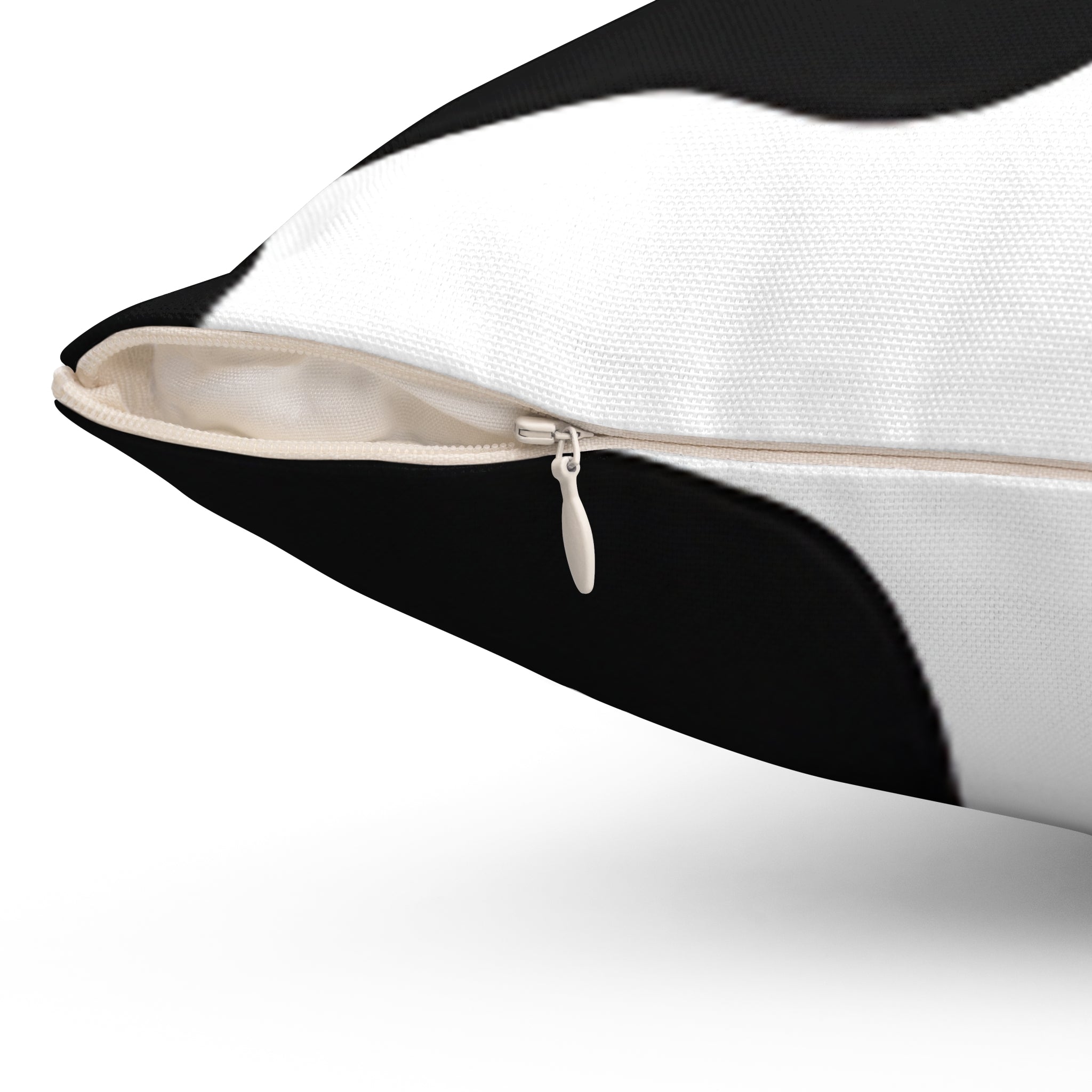 Cow Print Focus Spun Polyester Square Pillow, Artsulli - Art is Long, Life is Short, Home Decor, , , , , , , 