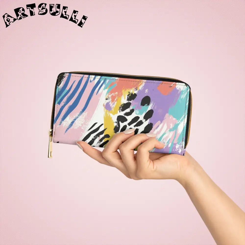 JAKKOUTTHEBXX Wild Zebra Stripes x Paint Brush Strokes Multi-Color