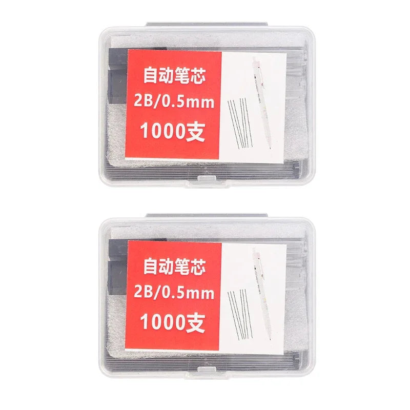 Buy The Best By Artsulli - Art is Long Life Short - Large Capacity Pencil Lead 0.5 0.7 2B Refills Replaceable Mechanical Student Drawing