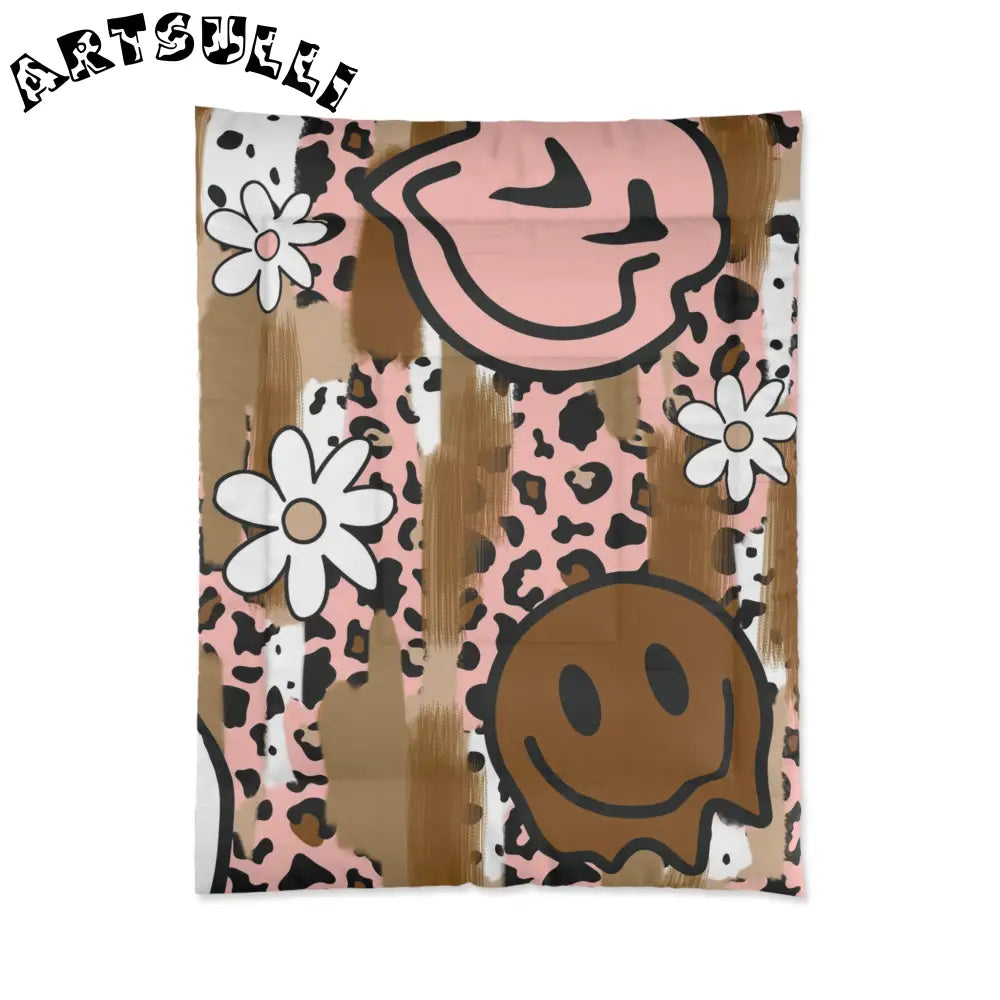 JAKKOUTTHEBXX Sutfin Ghosts Pop Art Comforter JAKKOUTTHEBXX Artsulli