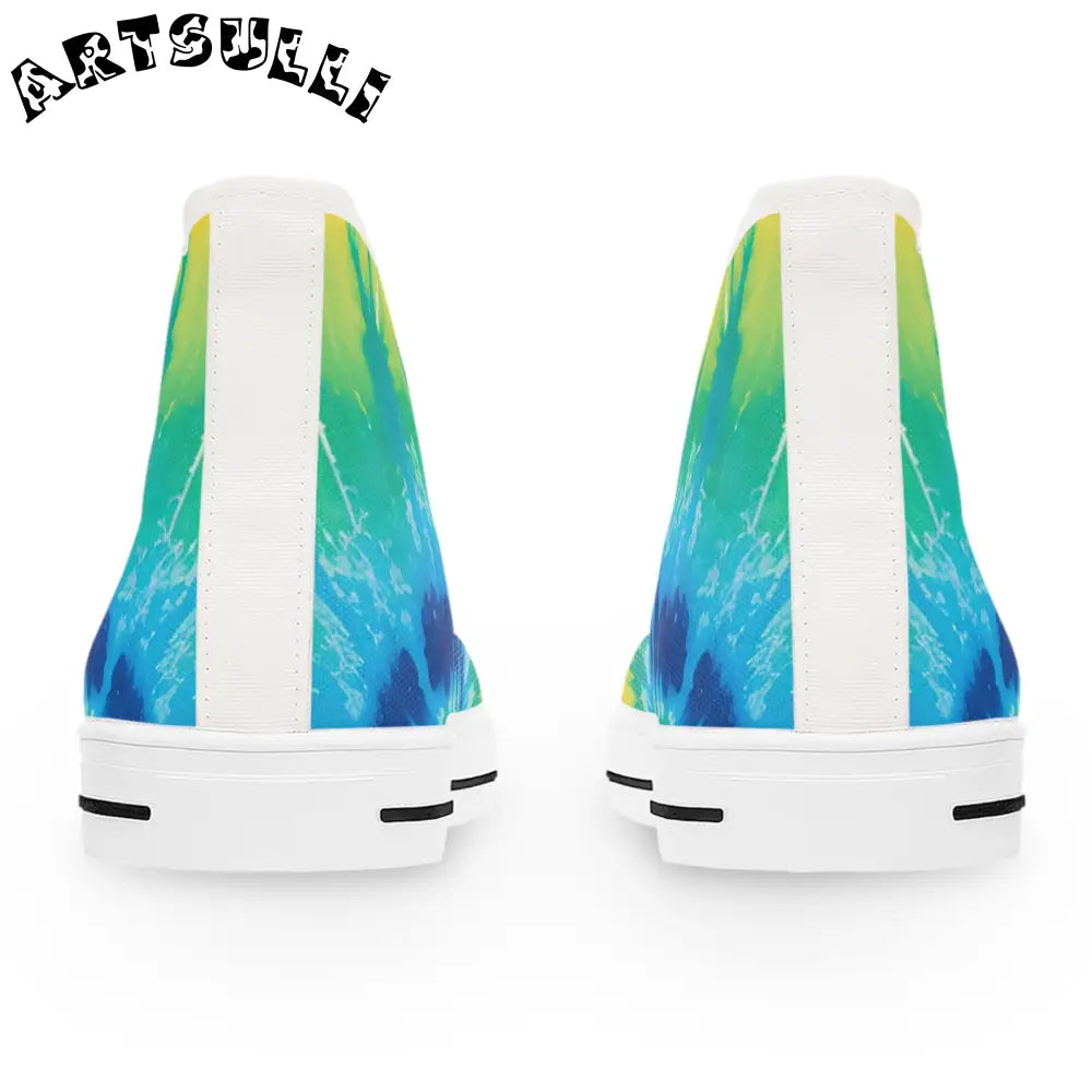 JAKKOUTTHEBXX Deodorant Memory Foam Tie-Dye High-Top Sneakers 2025