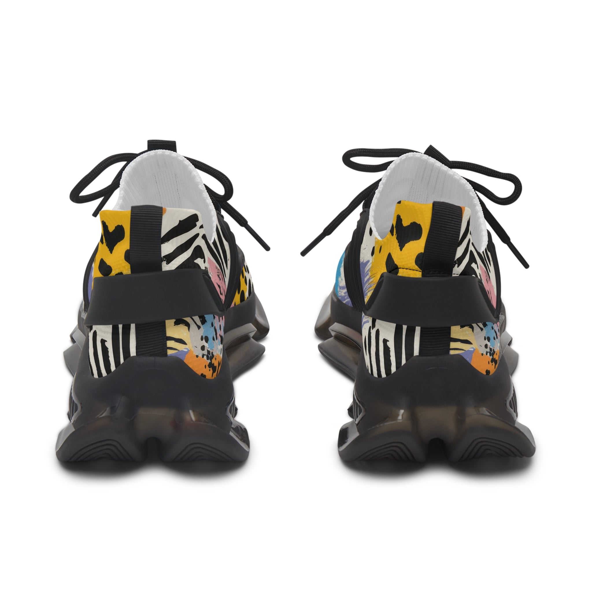 Rae Zebra Rhapsody II Women's Mesh Sneakers, Artsulli - Art is Long, Life is Short, Shoes, , , , , , , 
