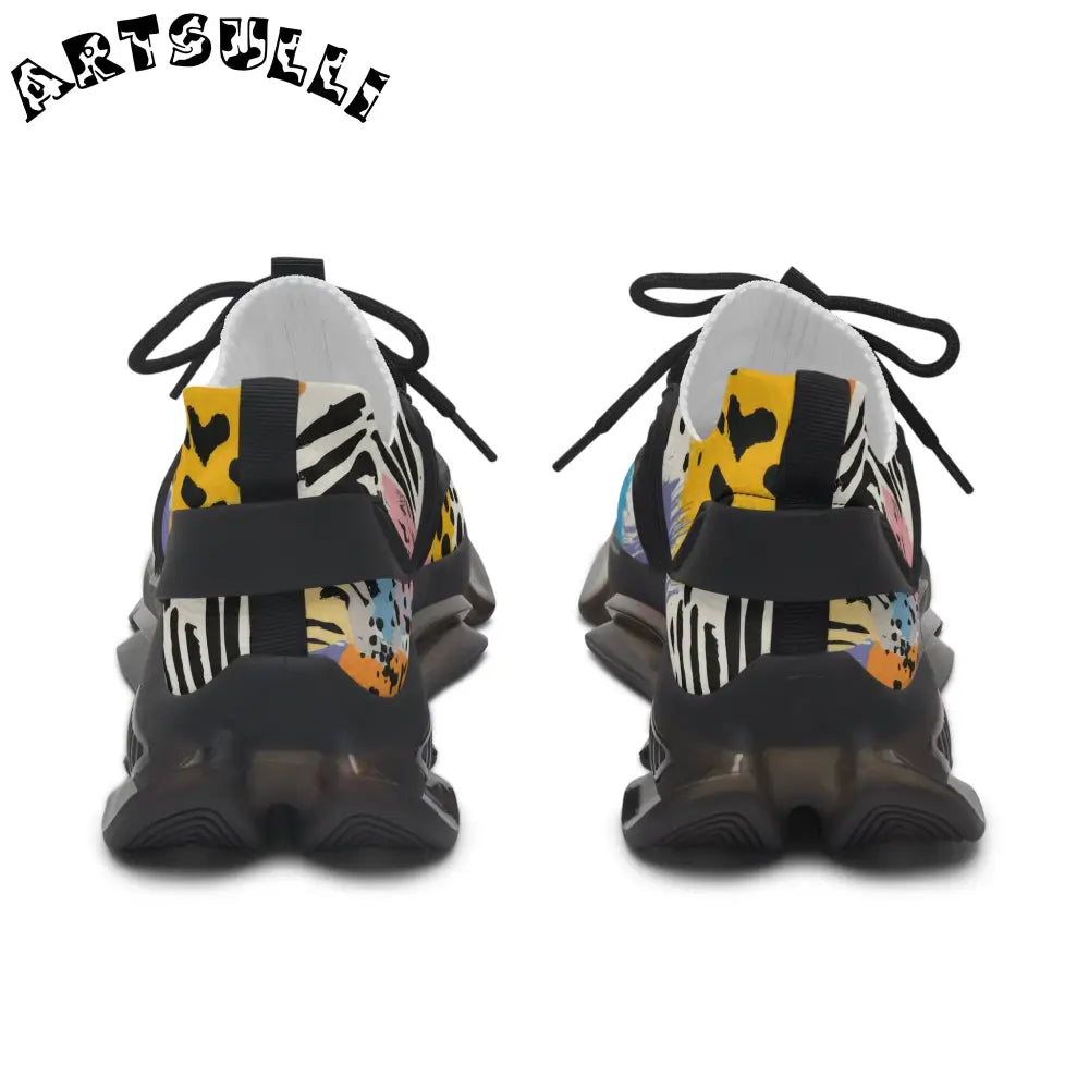 JAKKOUTTHEBXX Rae Zebra Rhapsody II Women’s Mesh Sneakers