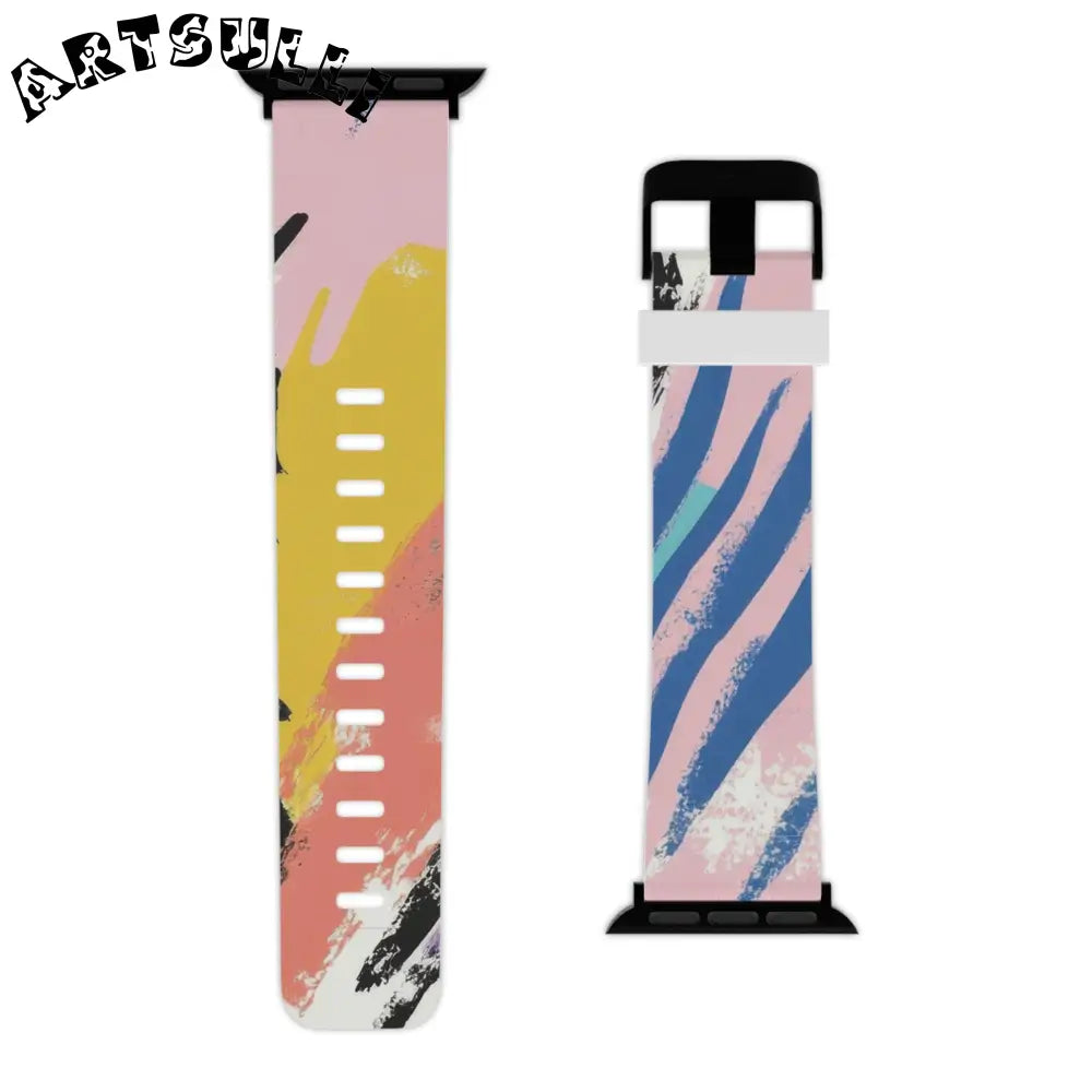 JAKKOUTTHEBXX Wild Zebra Stripes x Paint Brush Strokes Multi-Color