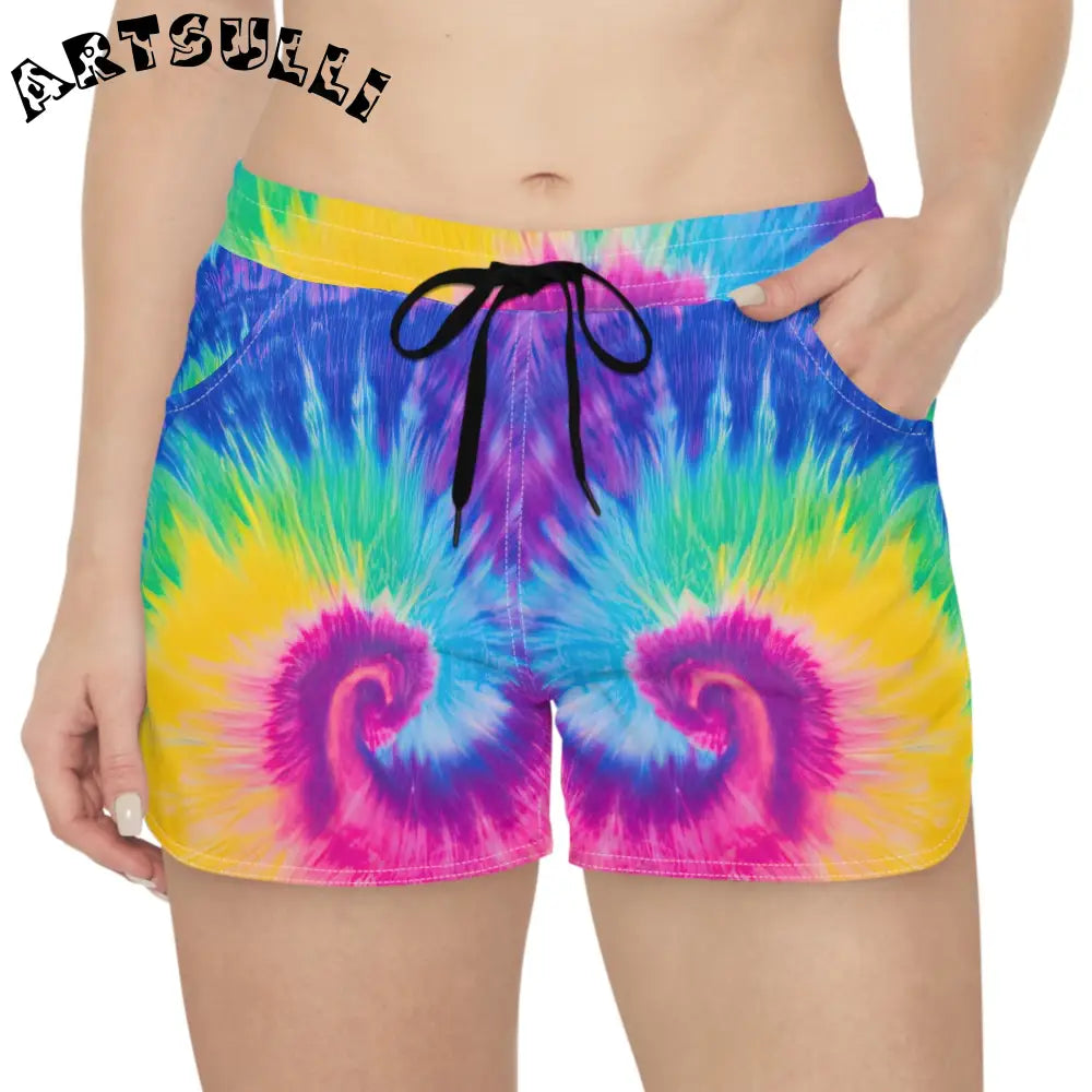 JAKKOUTTHEBXX Tie-Dye Athletic Shorts 2025