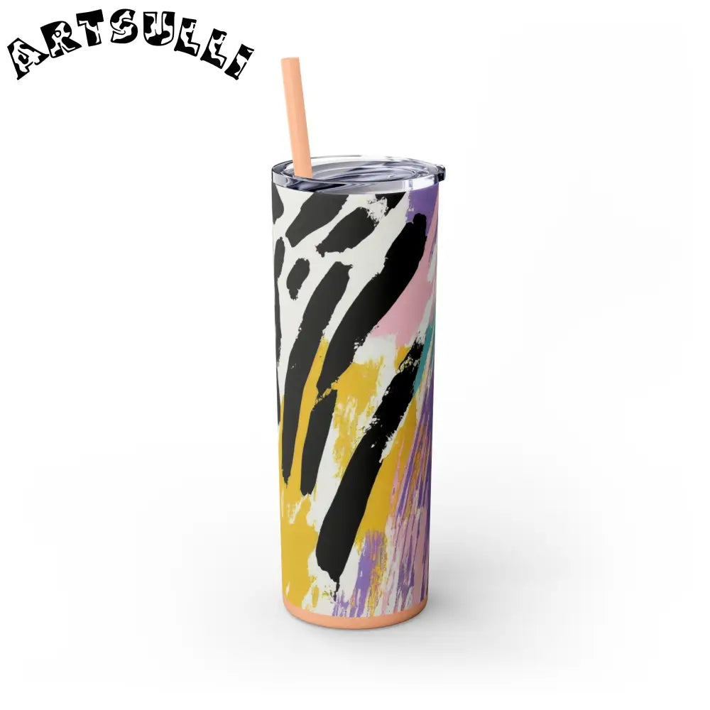 JAKKOUTTHEBXX Wild Zebra Stripes x Paint Brush Strokes Multi-Color