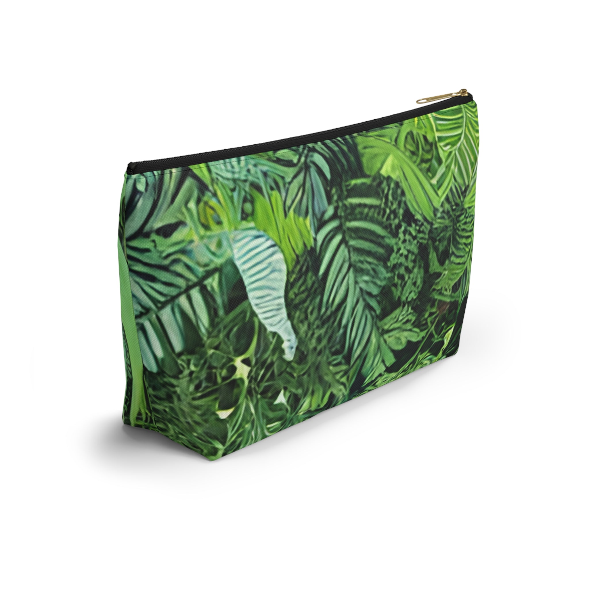 Jungle Zebra Art Accessory Pouch w T-bottom, Artsulli - Art is Long, Life is Short, Bags, , , , , , , 