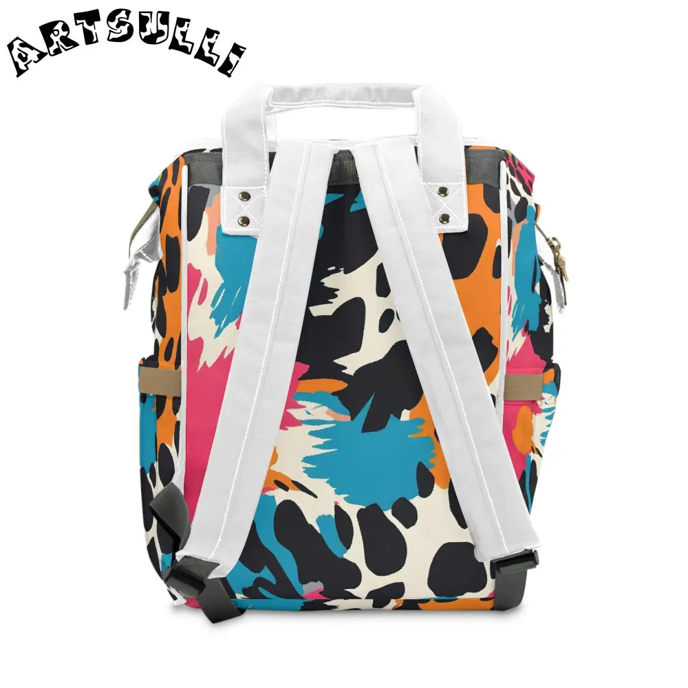 JAKKOUTTHEBXX Wild Brush Strokes x Animal Print Multi-Color