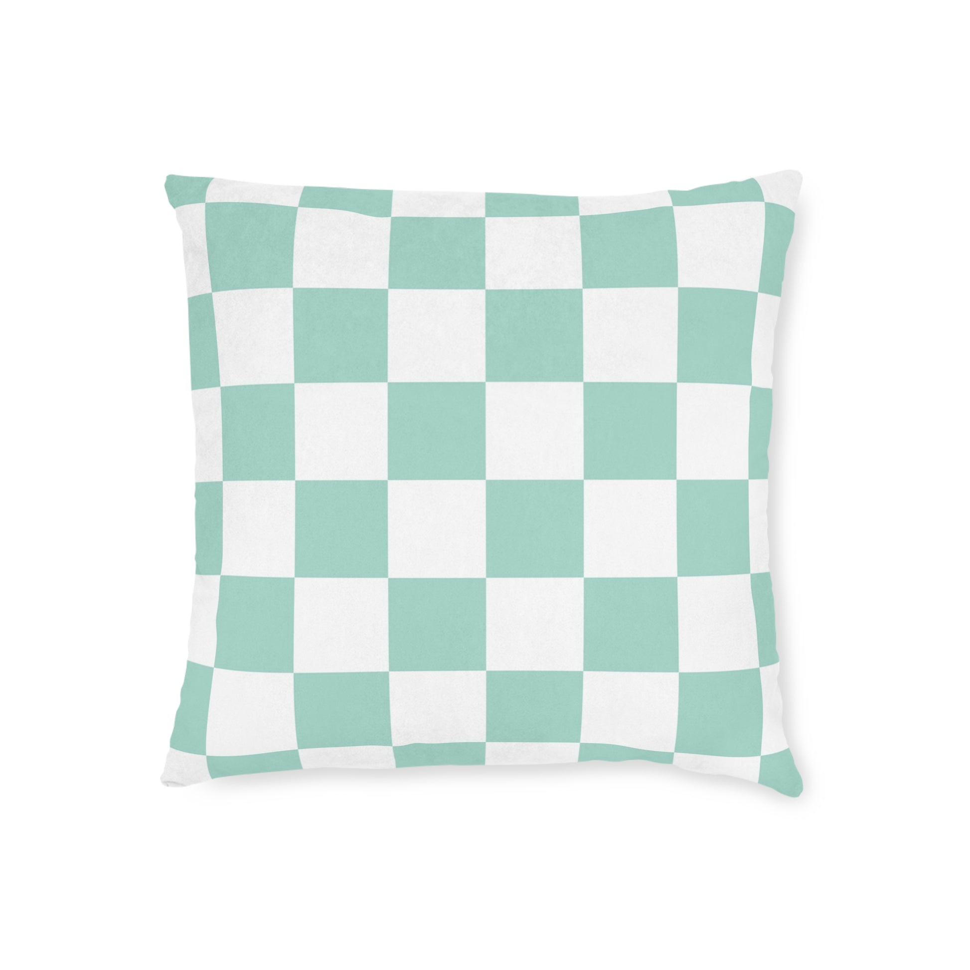 Chessboard Square Pillow, Artsulli - Art is Long, Life is Short, Home Decor, Size, 18" × 18", , , , , 12516516814275679200