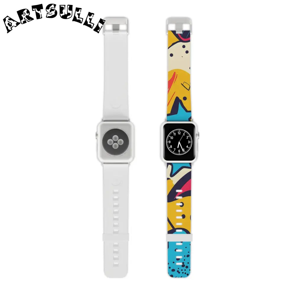 JAKKOUTTHEBXX Comic x Pop Art Watch Band for Apple Watch
