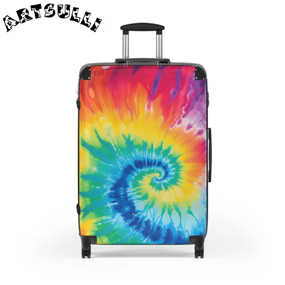 JAKKOUTTHEBXX Tie Dye Spinner Luggage 2025